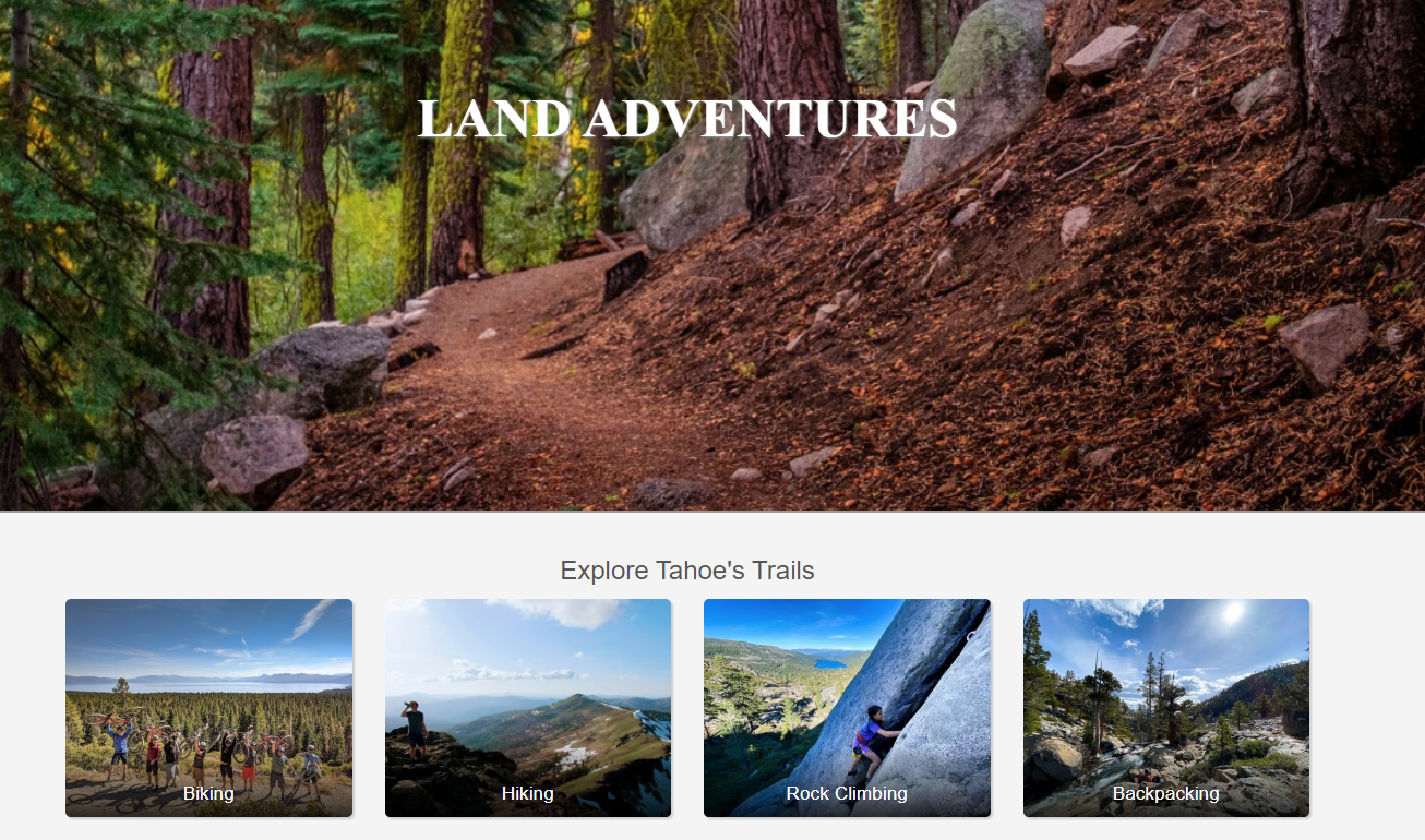 Tahoe Adventures